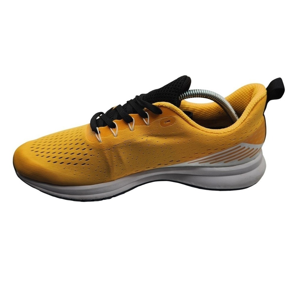 CRAFT Shoes Mens Size 11.5 Yellow Mesh Low Top Running Athletic 1912490-578900
